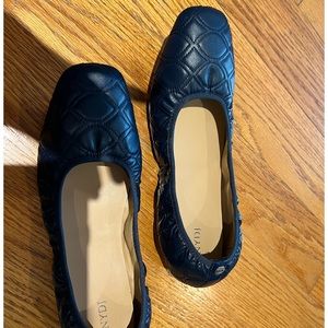 NYDJ valet flats navy blue size 10
